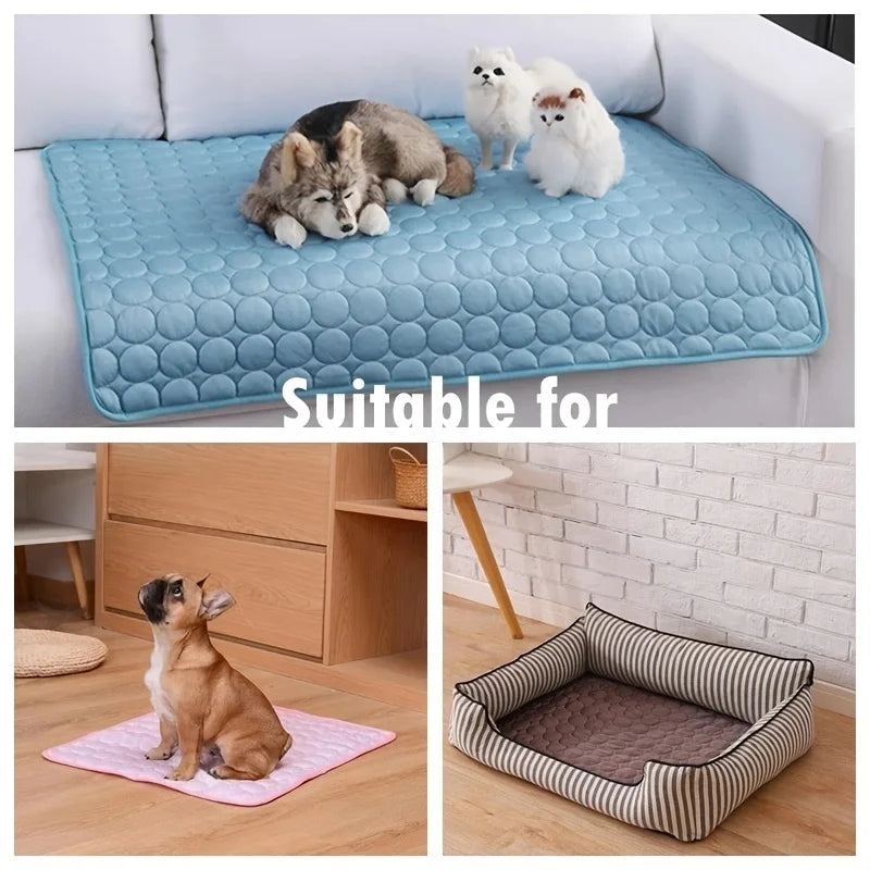 Pet Cooling Mat – Self-Cooling Pad for Dogs & Cats | XS to 2XL