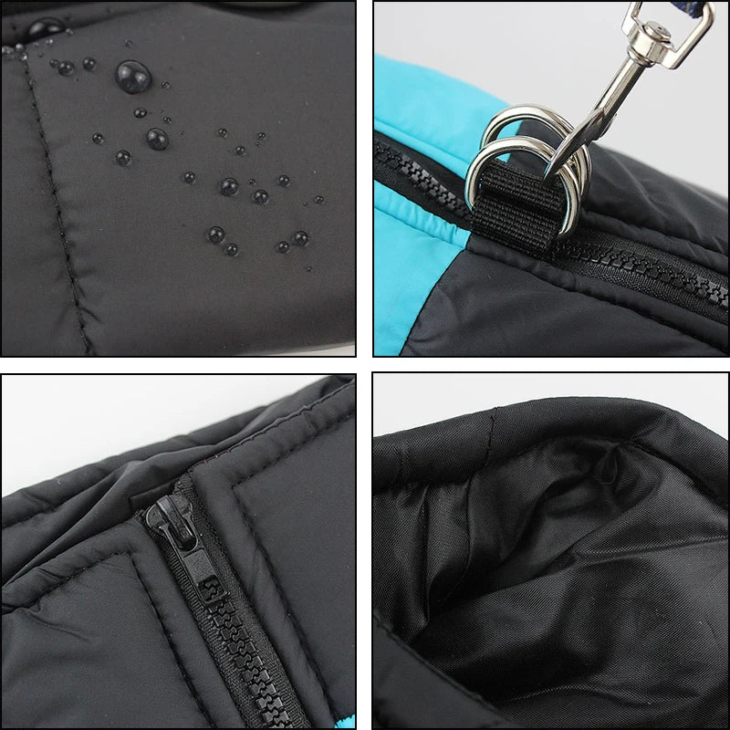 Winter Dog Jacket – Warm Waterproof Coat for Small, Medium & Large Dogs