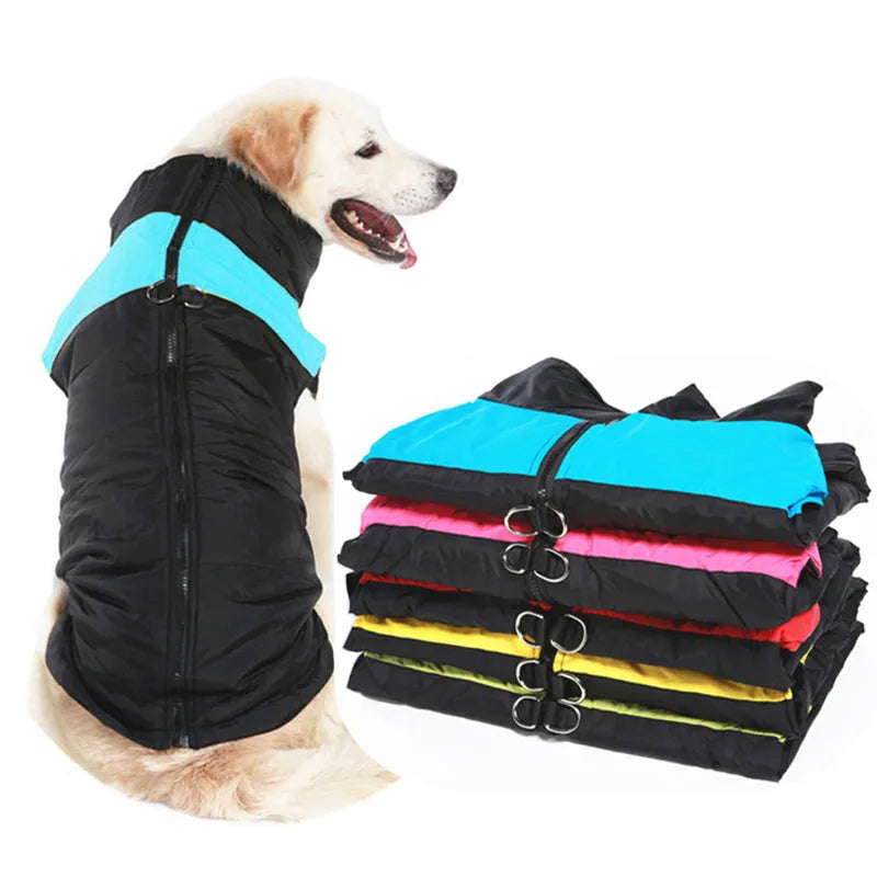 Winter Dog Jacket – Warm Waterproof Coat for Small, Medium & Large Dogs