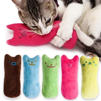 Catnip Chew Toy – Plush Bite & Grind Toy for Cats