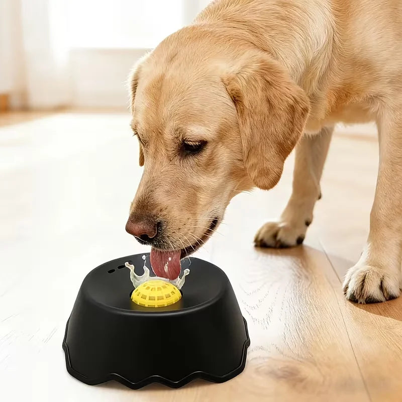 Anti-Choking Slow Feeder Dog Bowl – Non-Slip, 3/4 Cup