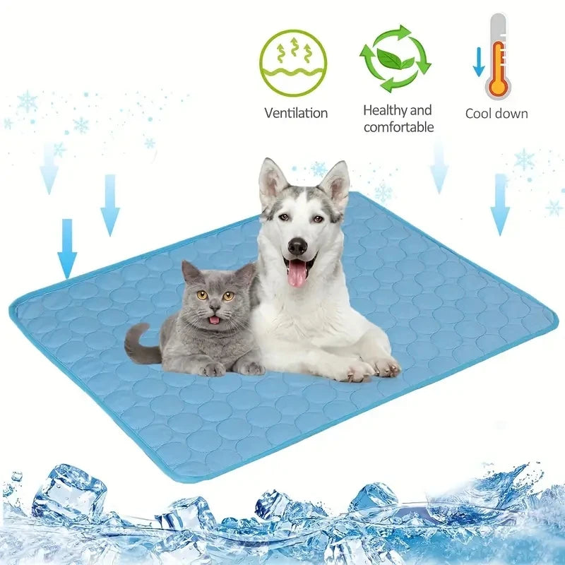 Pet Cooling Mat – Self-Cooling Pad for Dogs & Cats | XS to 2XL
