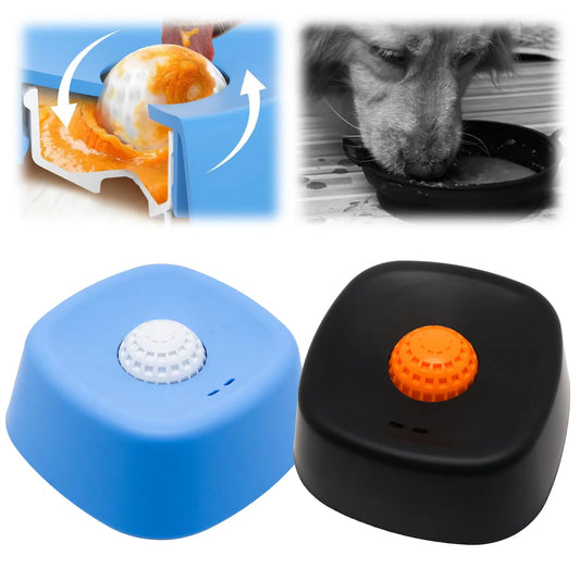 Anti-Choking Slow Feeder Dog Bowl – Non-Slip, 3/4 Cup