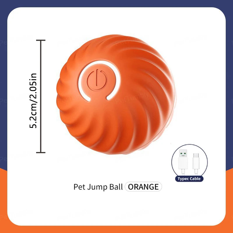 Smart Jump Ball – USB Rechargeable Dog & Cat Toy