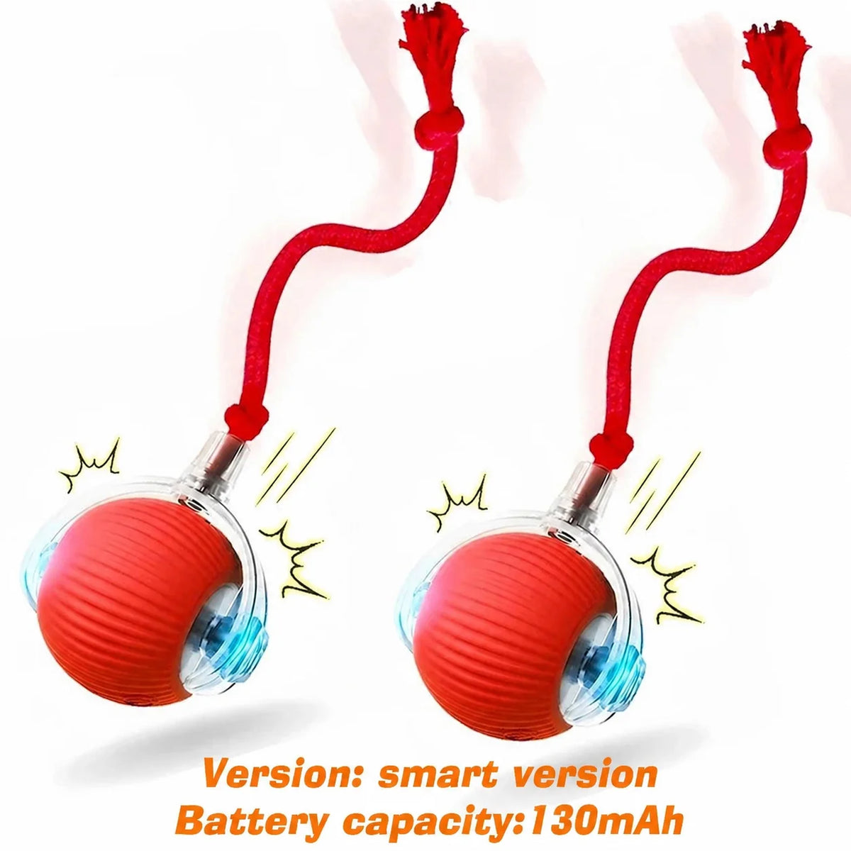 Smart Auto-Rolling Ball Toy for Dogs – USB Rechargeable 2026