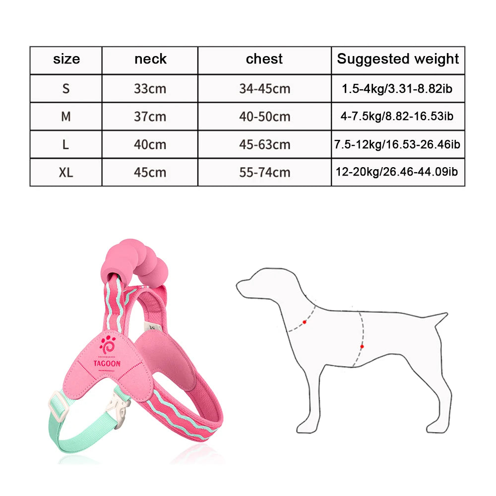 Y-Style Dog Harness & Leash Set